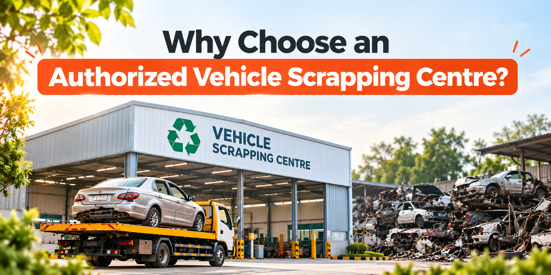 Why Choose an Authorized Vehicle Scrapping Centre?